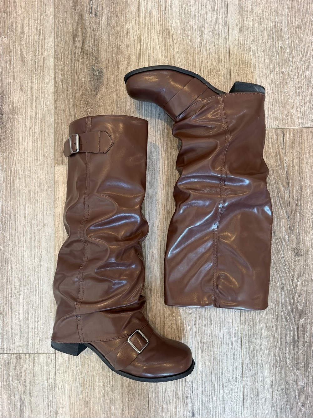 Classic Brown Knee-High Women's Boots